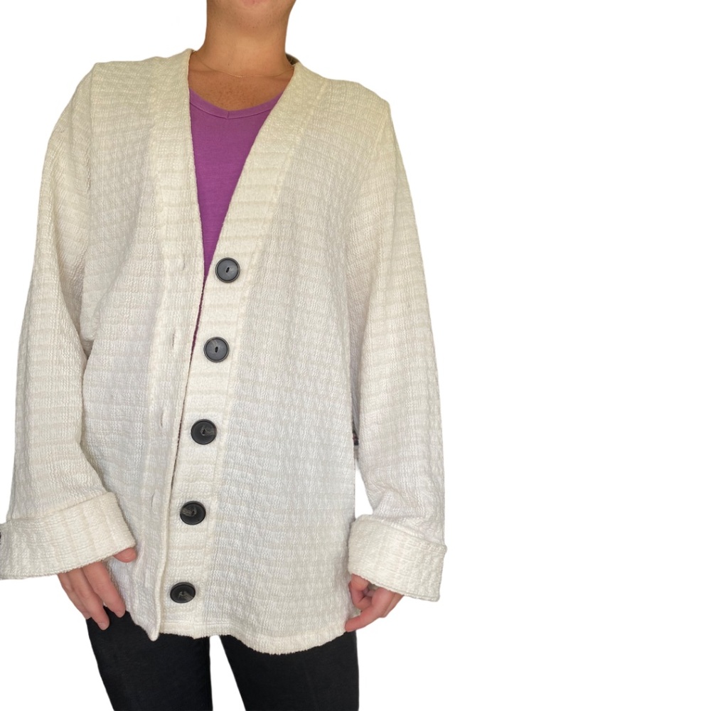 SHOW ME YOUR MUMU Cream CARDIGAN size small